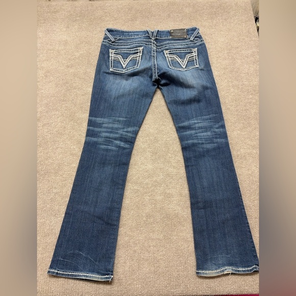 Vigoss “The Chelsea” Slim Boot Jeans Women’s Size 7/8, Length 31 1668 - Picture 7 of 8